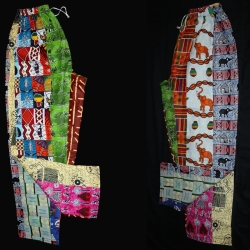 Pantalon africain Mali en patchwork