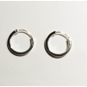 Petits anneaux argent 1 cm diametre