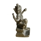 Statuette Indienne Brahma bronze Dieu Univers