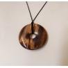 Grand pendentif Oeil du Tigre