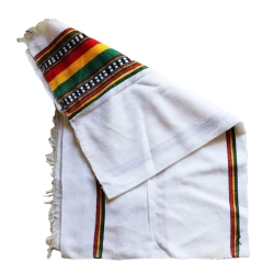 Echarpe traditionnelle coton Ethiopie