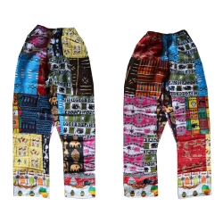 Pantalon africain coton imprime