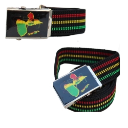 Ceinture rasta Lion Martinique ou Gwada