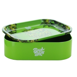 Boite metal citron vert