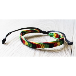 Bracelet couleurs Rasta