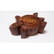 Boite en bois tortue cachette