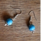 Boucles d oreilles Turquoise