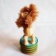 jouet Lion en bois articule pour enfant