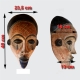 Masque africain Tchokwe dimensions