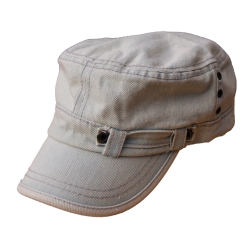 Casquette coton denim bleu clair
