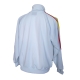 Veste survetement Rasta dos uni blanc