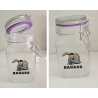 Bocal verre hermetique