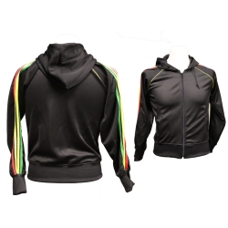 Veste survêtement Rasta capuche