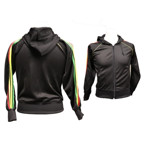 Veste survêtement Rasta capuche