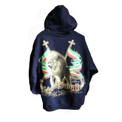 Sweatshirt Rasta capuche Lion of Juda