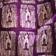 Pagne africain tissu violet