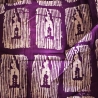 Pagne africain tissu violet