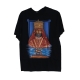 T-shirt noir Selassie couronne