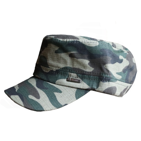 Casquette coton camouflage
