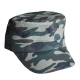 Casquette coton camouflage visiere