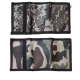 Petits portefeuilles pixels et camouflage deplies