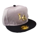 Casquettes couleur L-A gris