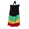 Tunique volants couleurs Rasta