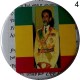 Grands badges Rasta de Sa Majesté Impériale Haile Selassie I