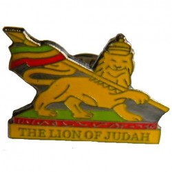 Epinglette rasta Lion de Judah